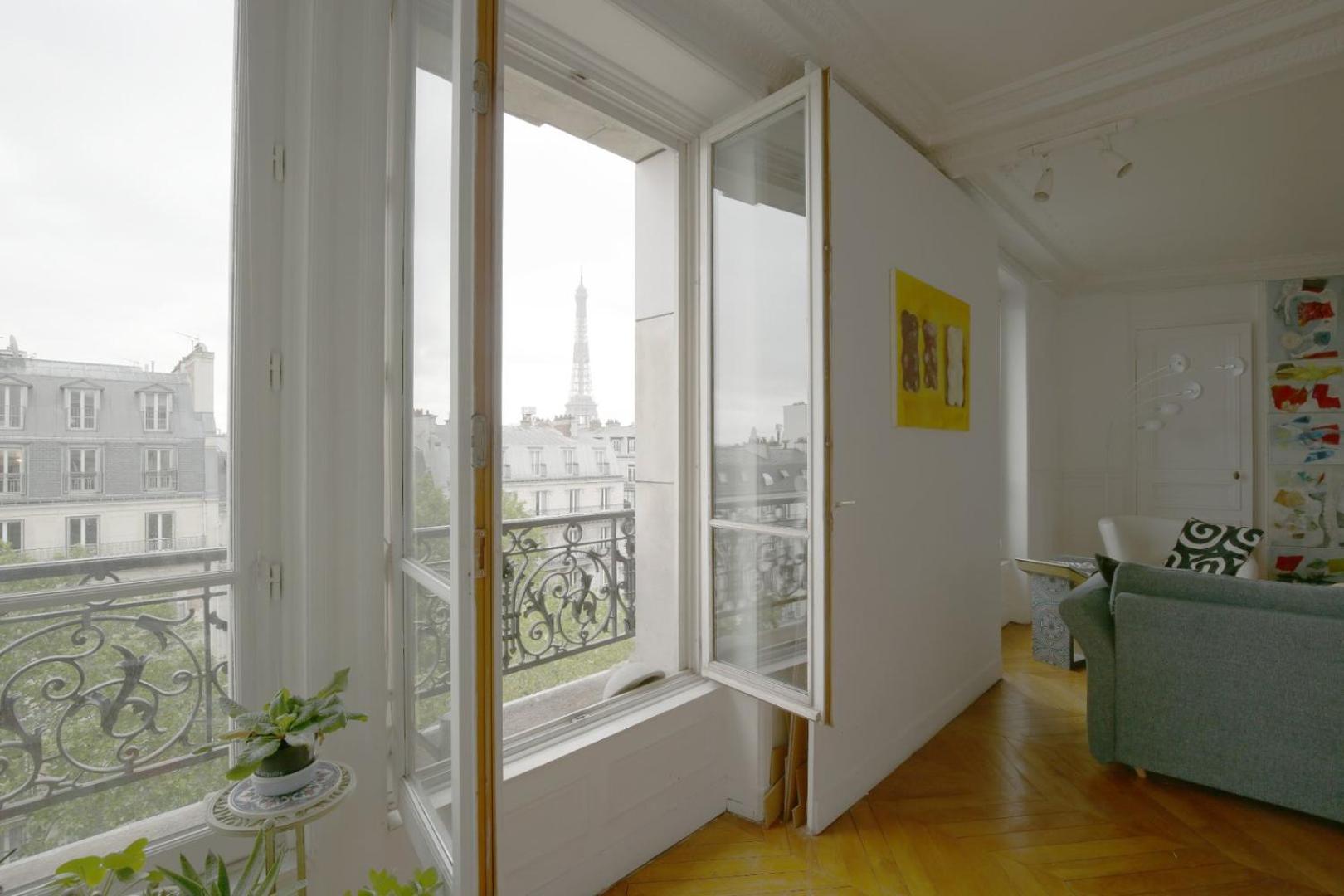 巴黎La Dame De Fer - Vue Magique Sur La Tour Eiffel公寓 外观 照片